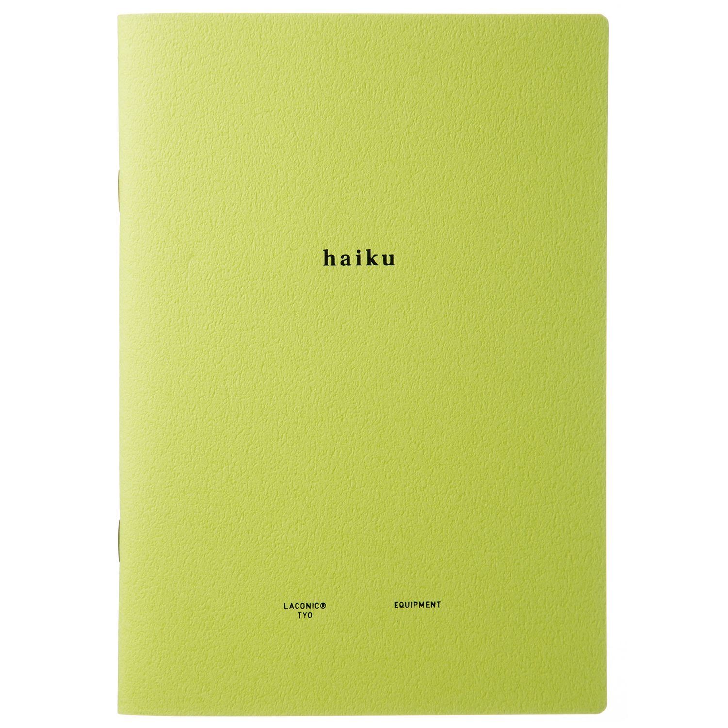 Laconic Style Notebook - B6 - Haiku, $5.15