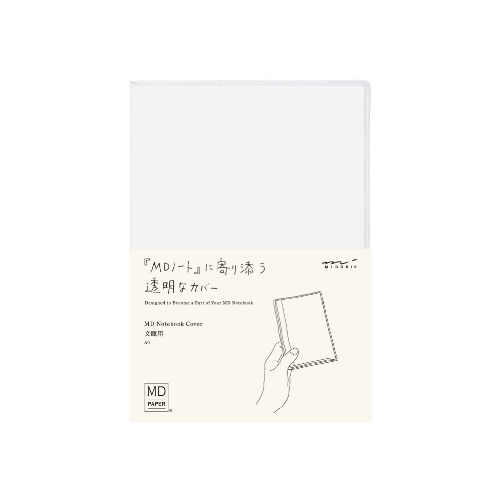 Midori MD A6 Notebook Clear Cover