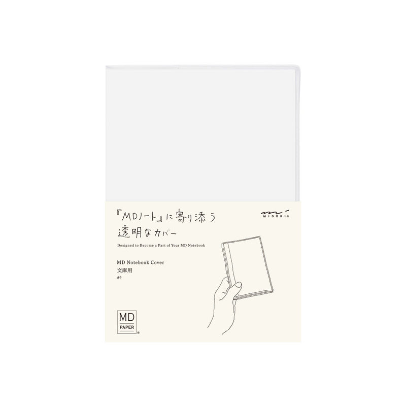 Midori MD A6 Notebook Clear Cover