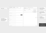 MiGoals 2026 A5 Weekly Notes Diary
