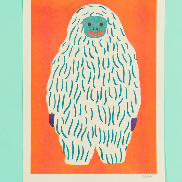 Yeti A4 Riso Print