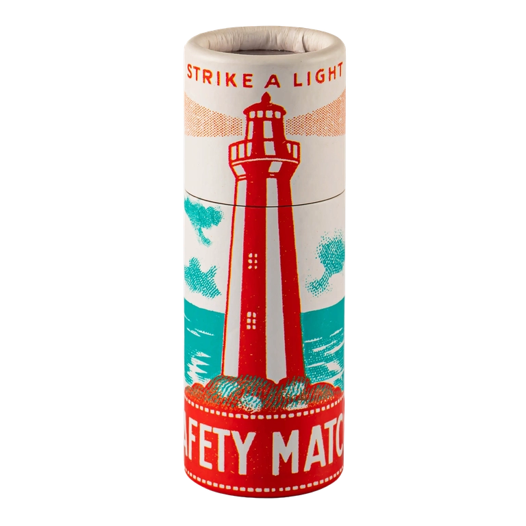 Archivist The Lighthouse  Small Cylinder - Safety Matches (Local Pickup only)