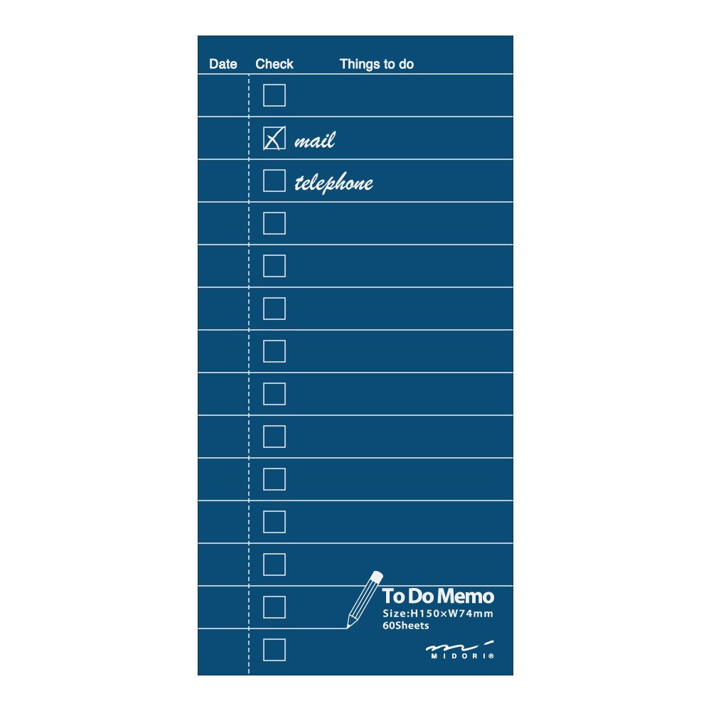 Midori Memo To Do List