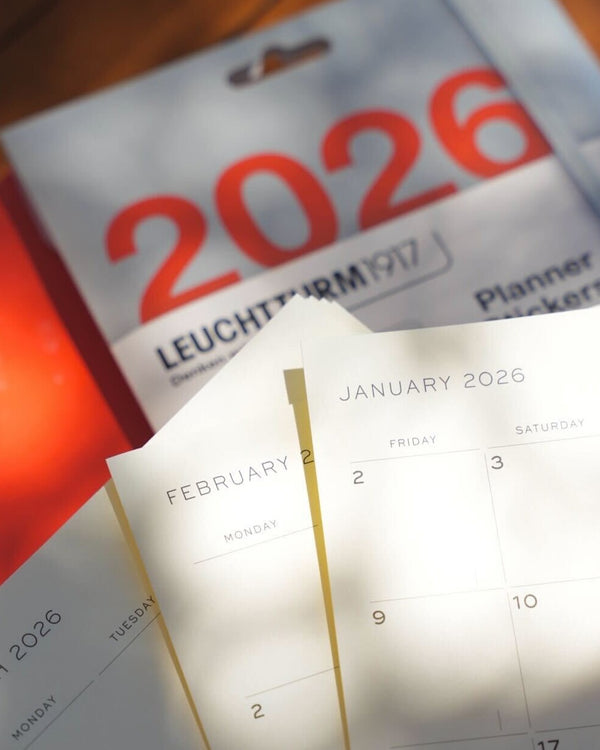 Leuchtturm 2026 Monthly Planner Stickers