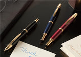 Pilot Capless Fountain Pen Deep Blue Mica - 18k Gold Nib