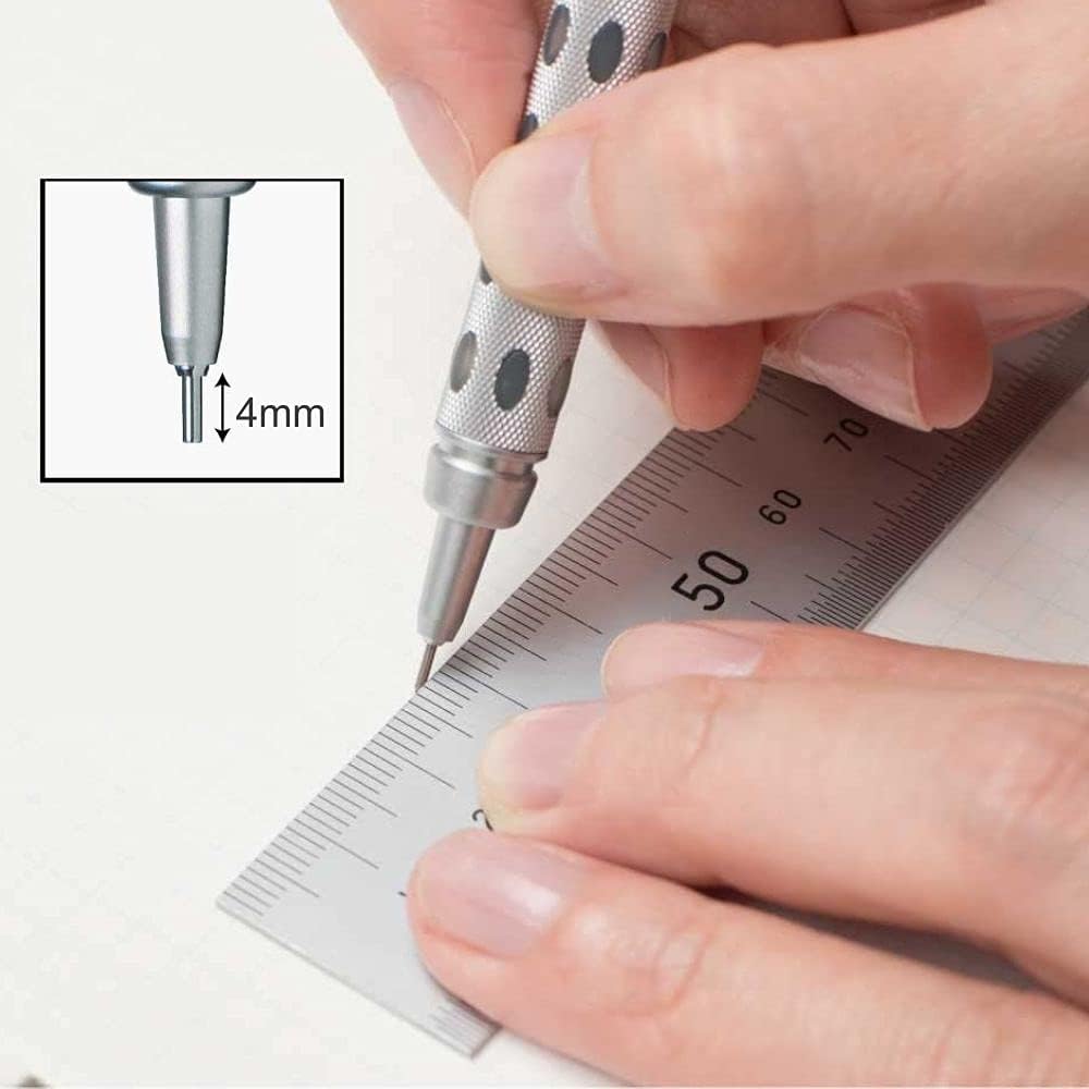Graphgear 1000 Pentel PG1014 Graph Gear Matita Meccanica, 0,02 Pollici (0,4  Mm Pentel Graphgear 1000, image size:1000x1000