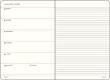 Leuchtturm 2026 A5 Hardcover Diary - Weekly Planner & Notebook (lined)