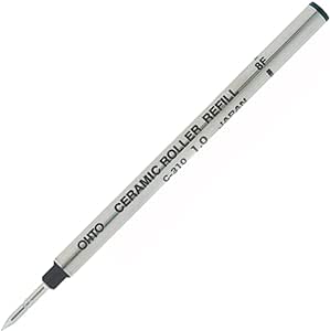 OHTO C310 Ceramic 1.0 mm Roller Refill Black