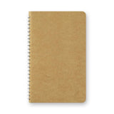 Traveler's Company Spiral Ring A6 Slim MD White Paper Notebook