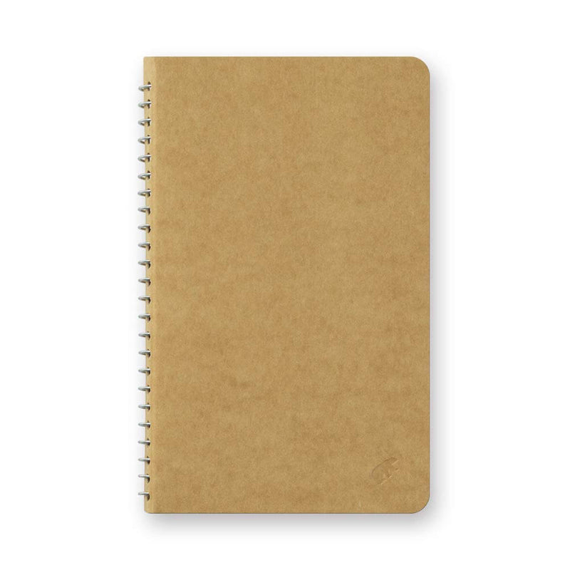 Traveler's Company Spiral Ring A6 Slim MD White Paper Notebook