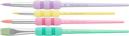 Faber-Castell  Soft Touch Set of 4 Paint Brushes