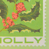 Holly Stamp - A5 Risograph Print