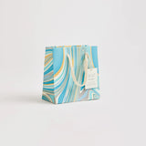 Hand Marbled Luxe Small Gift Bag