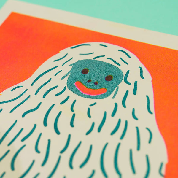 Yeti A4 Riso Print