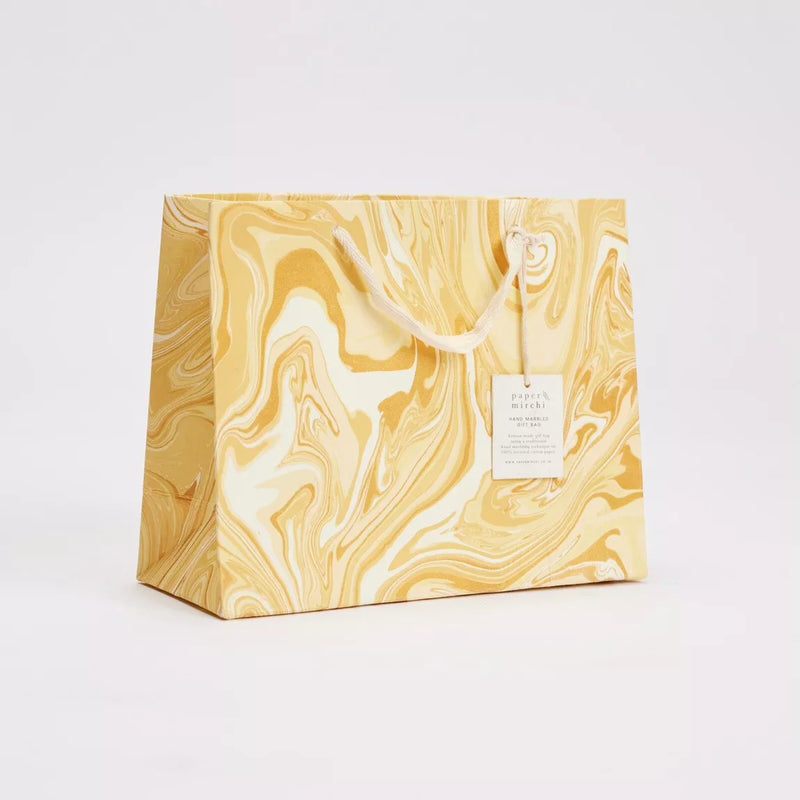 Hand Marbled Celebration Medium Gift Bags