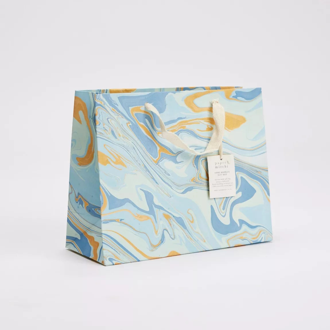 Medium Hand Marbled Celebration Gift Bags
