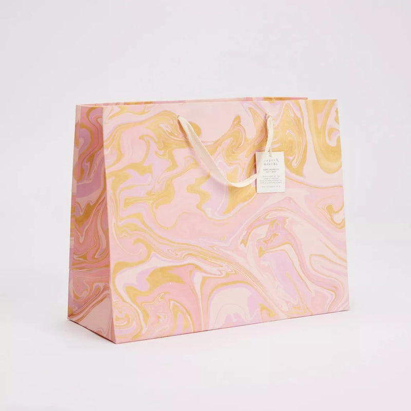 Hand Marbled Celebration Large Gift Bags