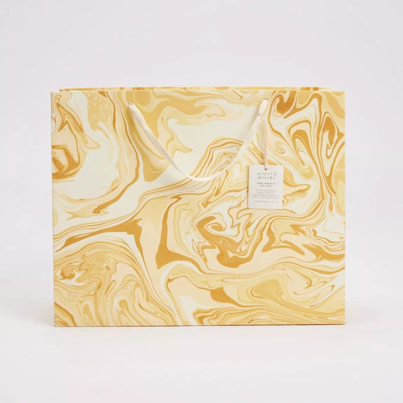 Hand Marbled Celebration Large Gift Bags