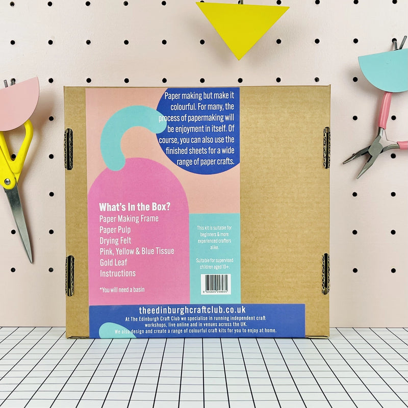 Edinburgh Craft Club Terrazzo Paper Making Kit