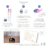 Zebra Mildliner Brush Twin-Tip Marker with Ink Bottle - Mild Baby Pink