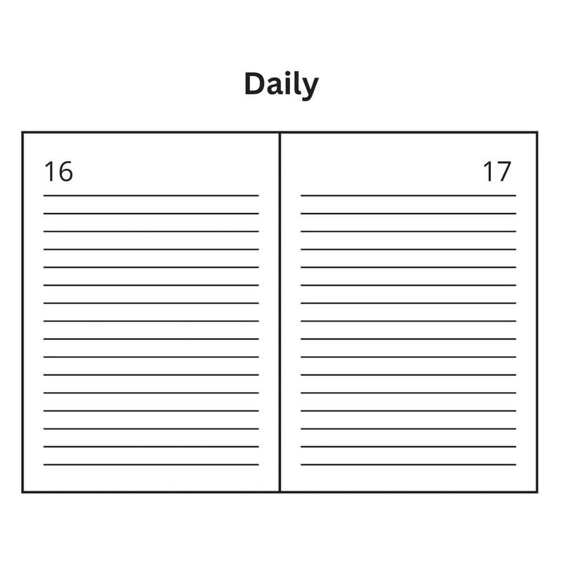 Ciak 2025 Daily Pocket Diary B6