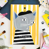 2027 The Cat Artist Wall Calendar