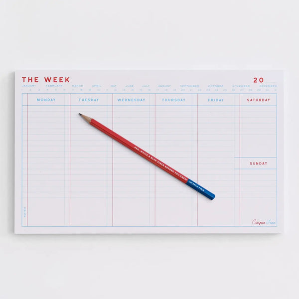 Crispin Finn The Week Desk Planner