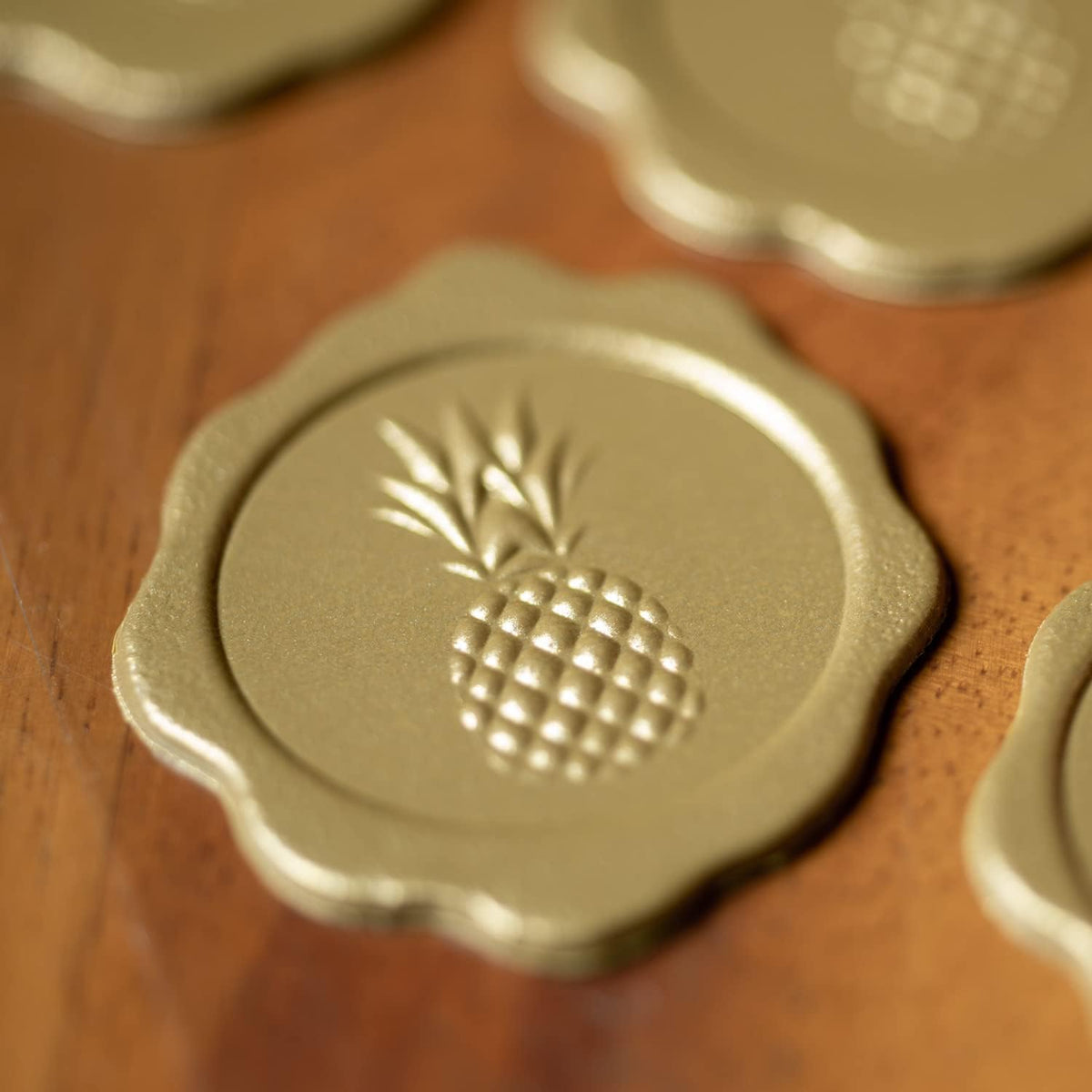 Greeting Life Sealing Stickers - Pineapple