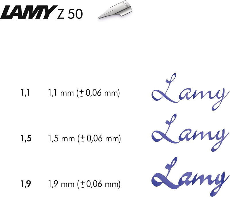 Lamy Z50 Calligraphy Nibs