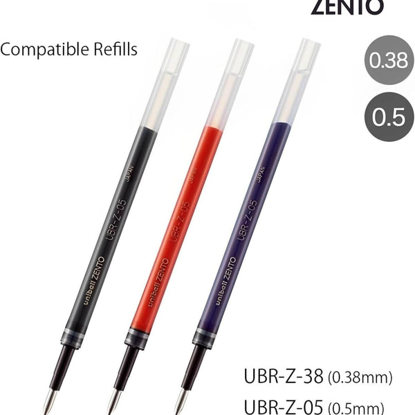 Uni-Ball Zento UBR-Z Refills 0.38 / 0.5 / 0.7 mm, $2.28