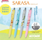Zebra Sarasa Clip x Moomin 0.5mm Gel Pen