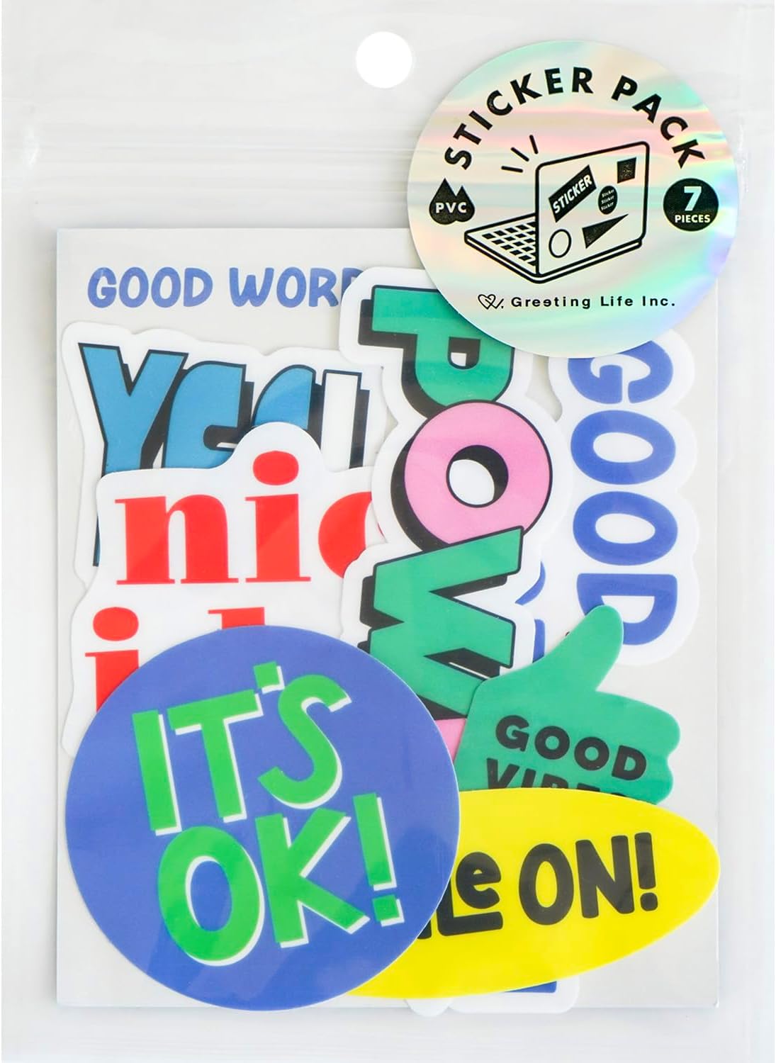 Greeting Life Sticker Pack - Good Word