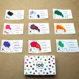 Iroful Ink Swatch Cards - Box of 100