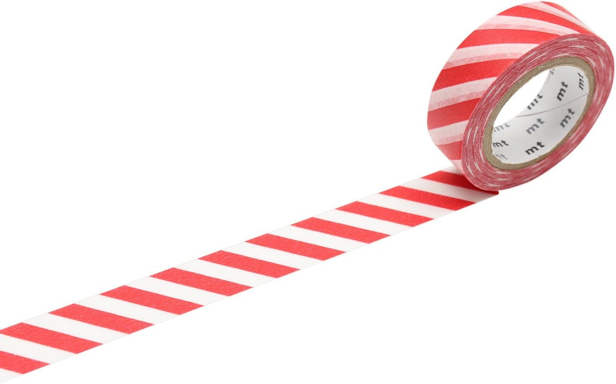 MT Stripe Red Washi Tape
