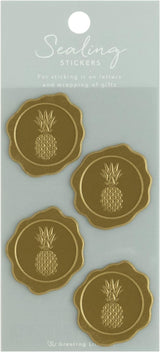 Greeting Life Sealing Stickers - Pineapple