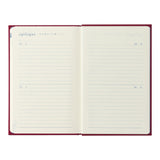 Midori 10 Year Diary Red