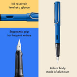 Lamy Al Star Fountain Pen Ocean Blue