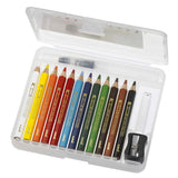 Uni Watercolor Mini Pencils Botanical Pocket Set 1