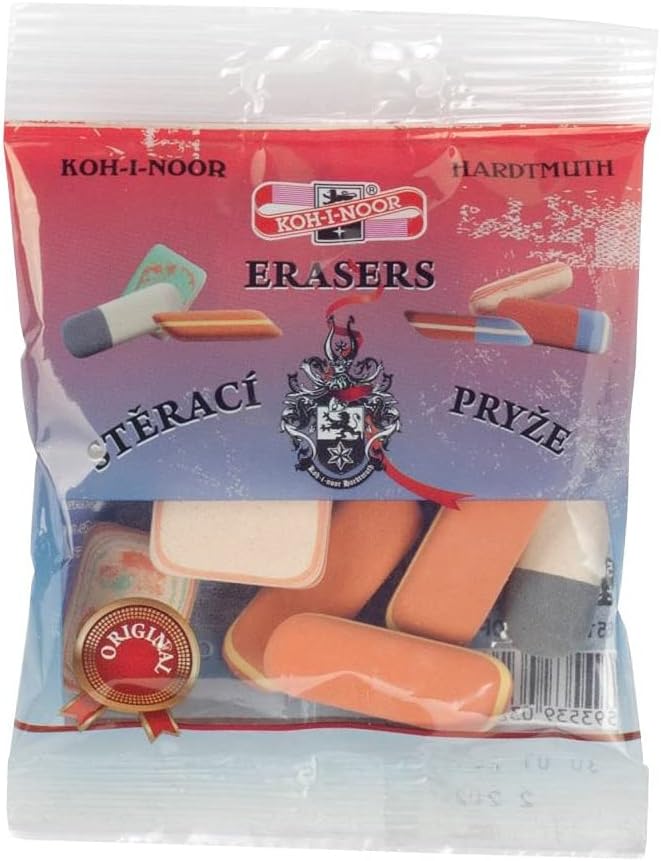 Koh-I-Noor Pebble Erasers - Pack of 10