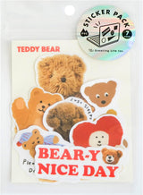 Greeting Life Sticker Pack - Teddy Bear
