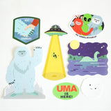 Greeting Life Sticker Pack - Unidentified & Mysterious Animals