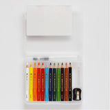 Uni Watercolor Mini Pencils Botanical Pocket Set 1