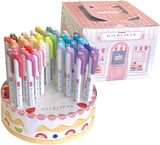 Zebra Mildliner 40 Highlighter Pen Cake Stand Set