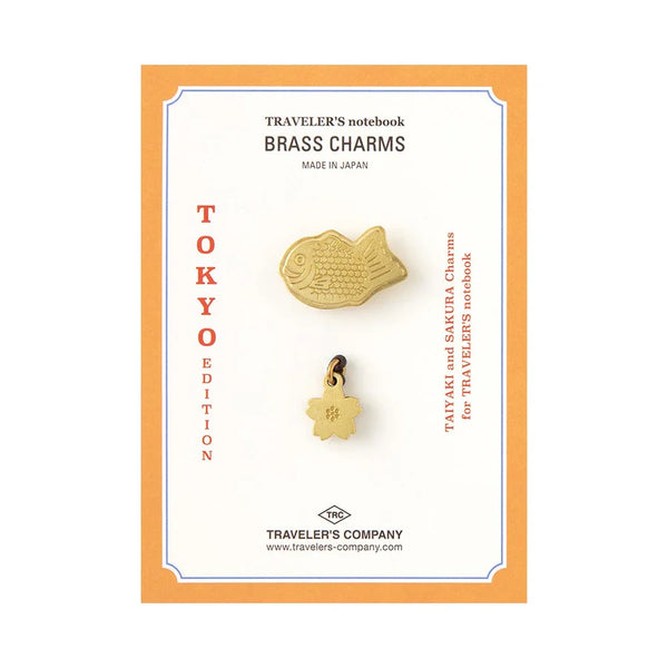 TRAVELER’S Notebook Brass Charm TOKYO EDITION