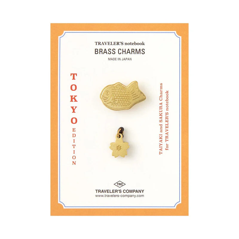 TRAVELER’S Notebook Brass Charm TOKYO EDITION