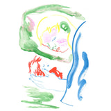A3 Print - Miyazaki / Ponyo - Gaelle Loth