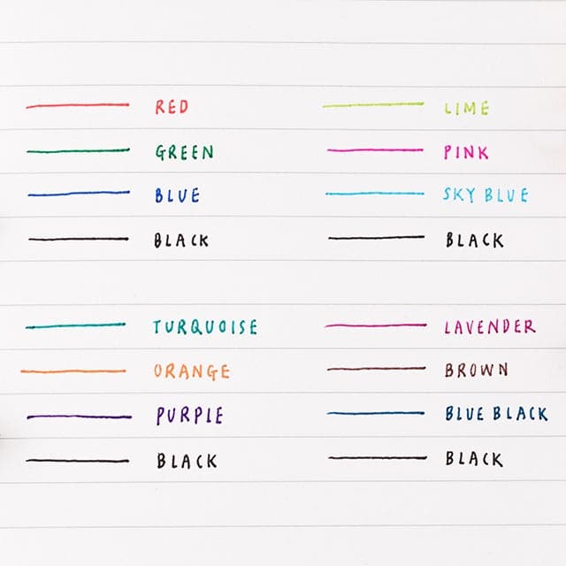 Refills for Livework 4color Gel Pen 0.4mm