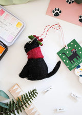 Niaski Felt Cat Hanging Decoration - Frida Catli