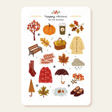 Och Monika Stickers - Autumn Walk