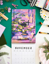 2026 Cats in Art Wall Calendar
